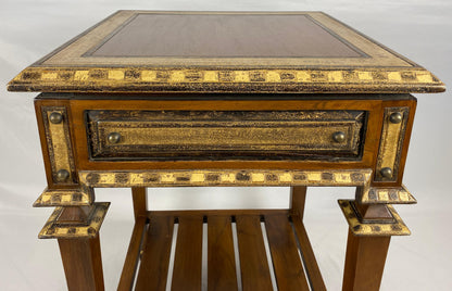 Pair of Teak End Tables, Danish Style Pair of Mid Century Nightstands — detail 3