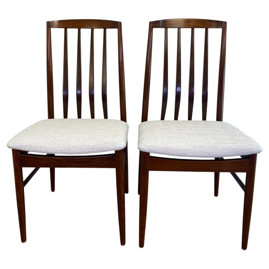 Pair of Mid-Century Modern "Eva" Dining Chairs by Niels Koefoed