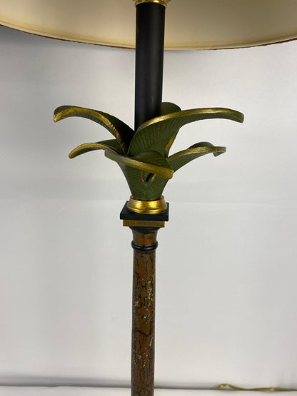 Pair of Mid-20th Century Palm Tree Table Lamps — detail 6