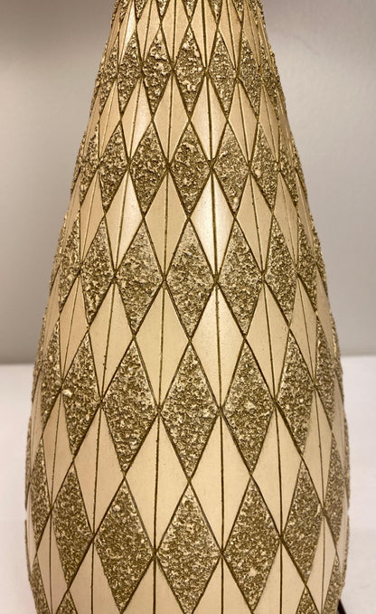 Pair of Beige Mid-Century Table Lamps by Quartite Creative Corp. — detail 9