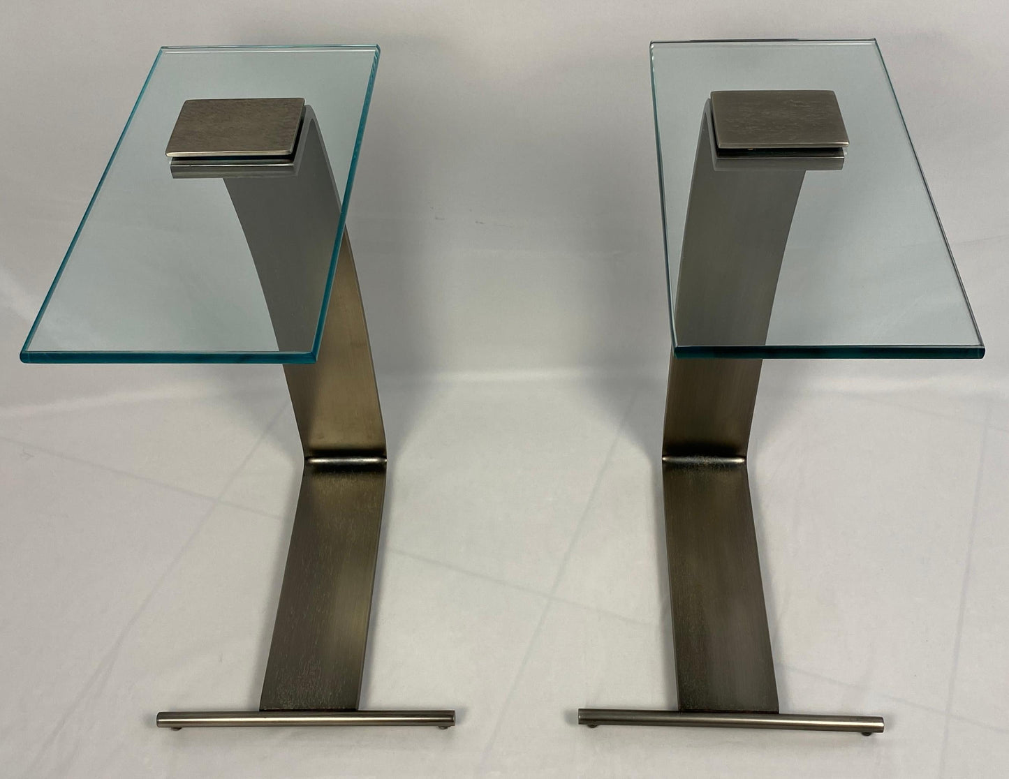 Pair Rick Berry Side Tables, Drink Tables from Design Institute of America — detail 4