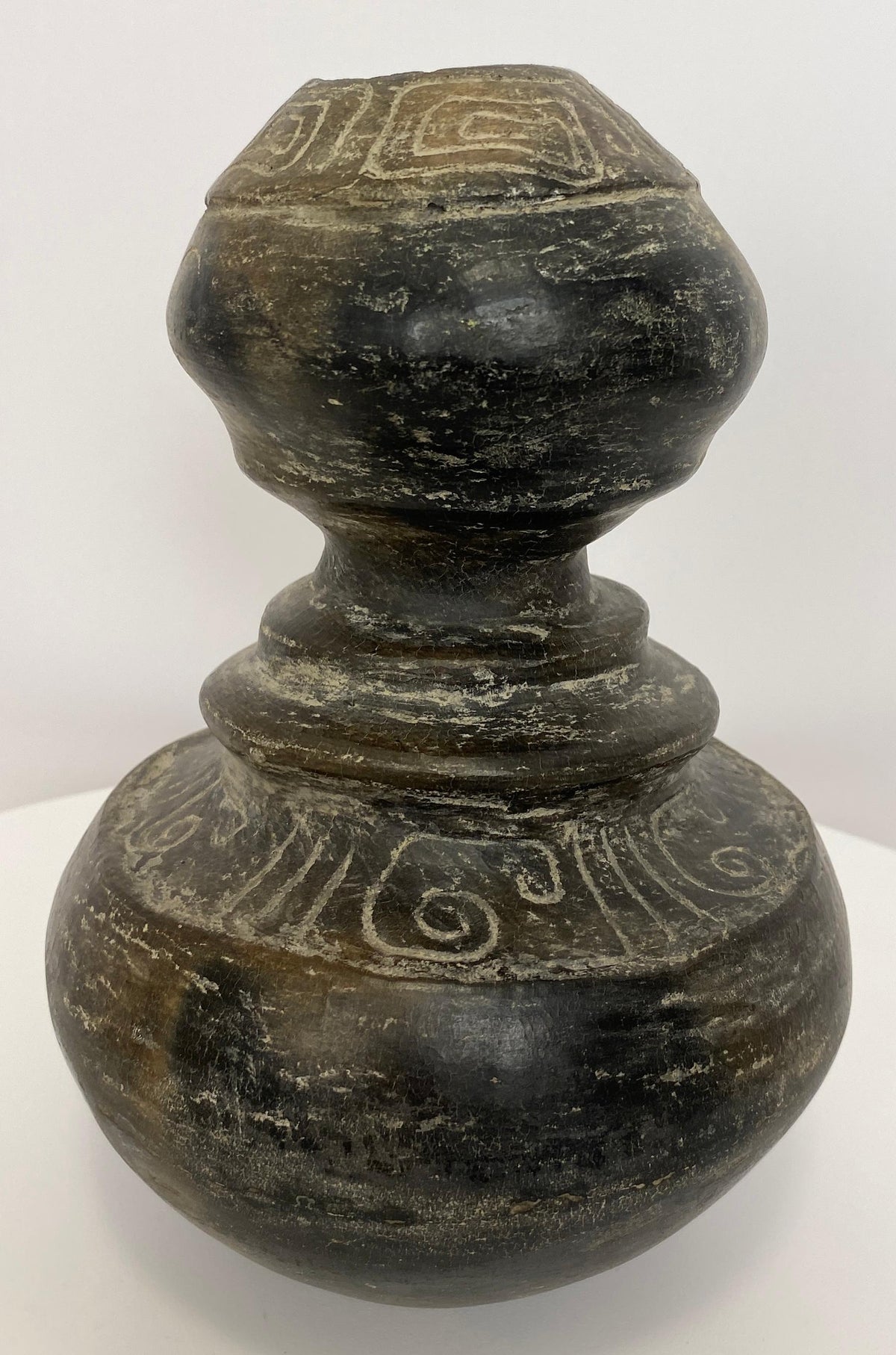 Pre-Columbian Style Mexican Statue — detail 2