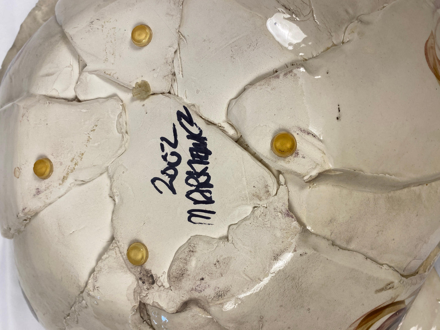 Large Sculpted Ceramic Bowl by Gail Markiewicz — detail 10