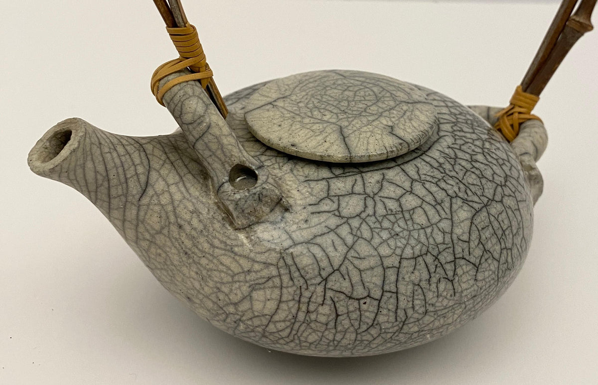 Raku Ceramic Set with Tray — detail 7