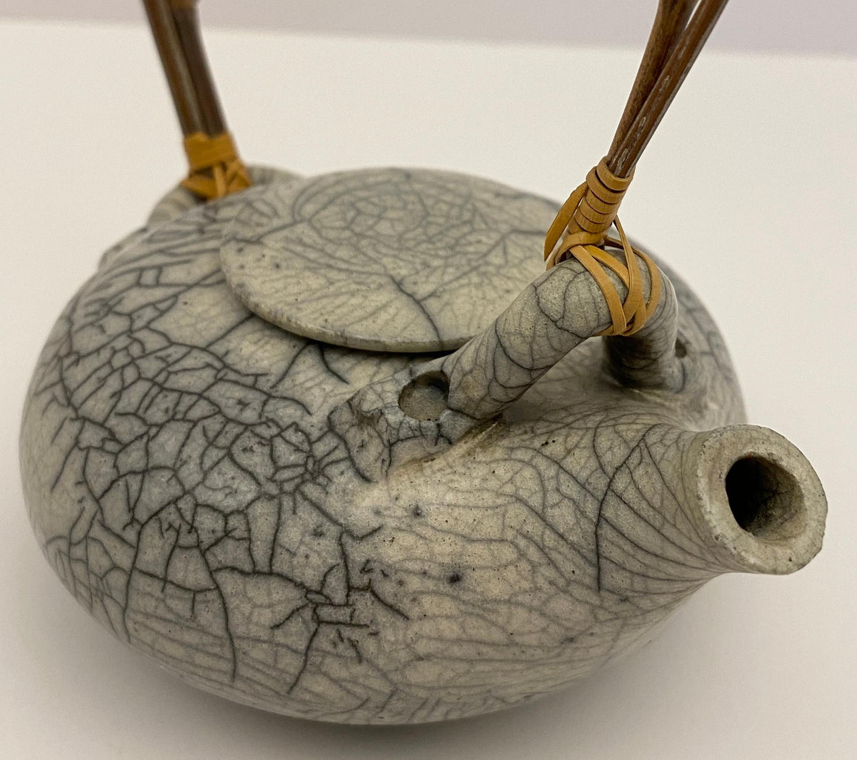 Raku Ceramic Set with Tray — detail 8
