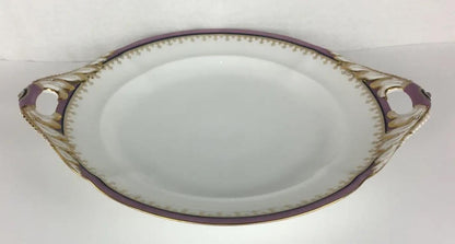 Set of 6 Limoges Porcelain Serving Dishes, Platters, Bowl and Gravy Boats Set — detail 5