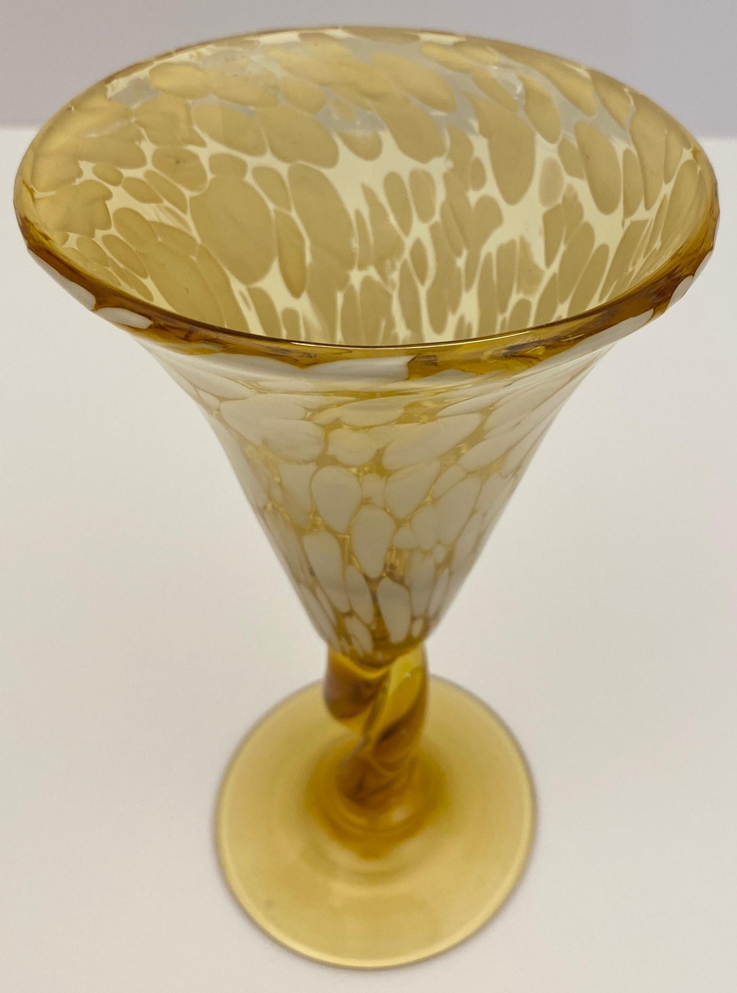 Murano Hand Blown Glass Goblets, Set of 6 — detail 3