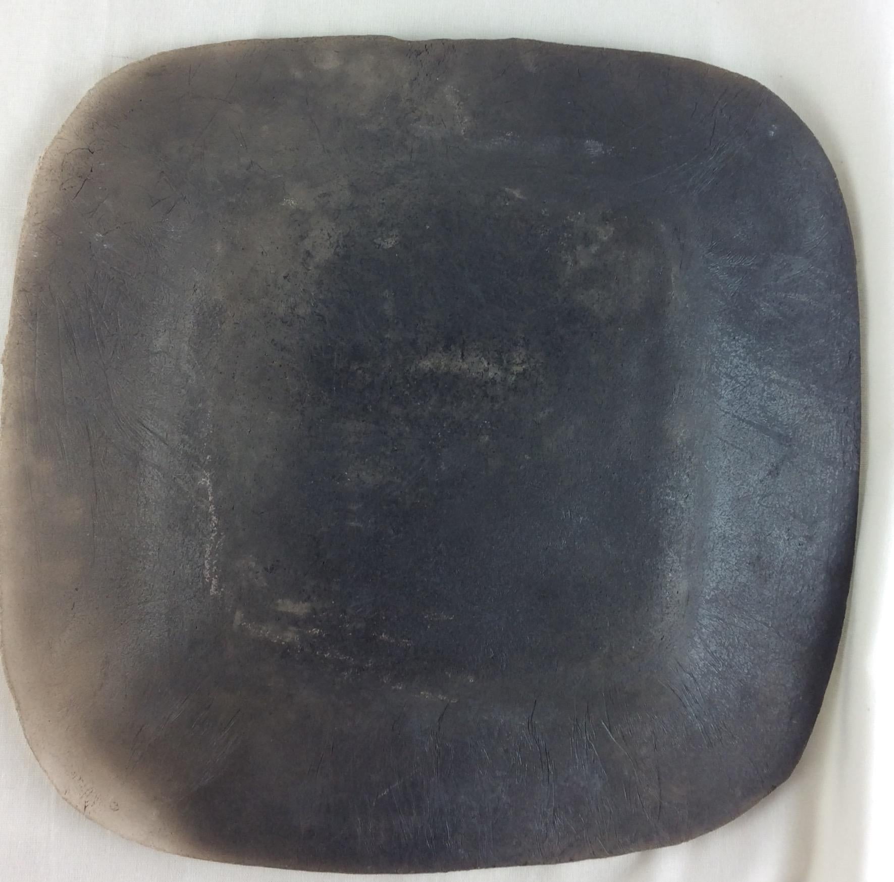 French Midcentury Decorative Ceramic Plate — detail 8