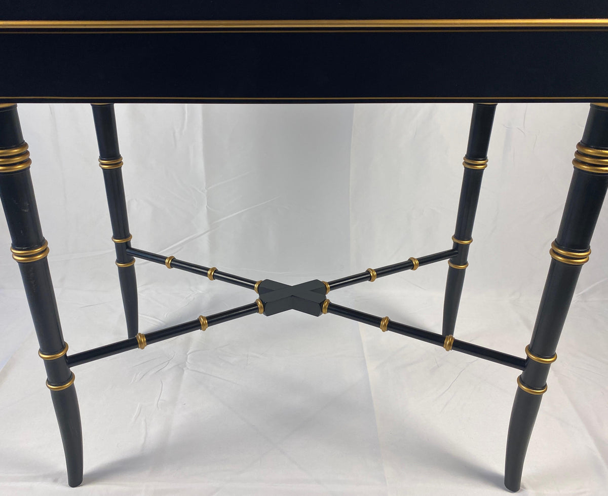 Wooden Tray Table Bamboo Style Legs — detail 9