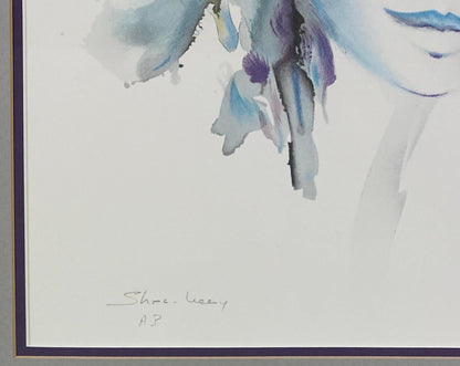 Original Watercolor Artist Proof by Shan Merry Titled "Nevada" — detail 3