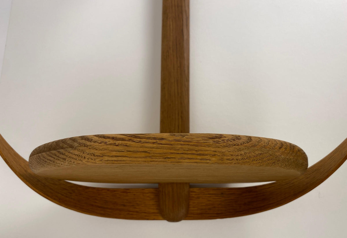 Mid Century Scandinavian Teak Wall Shelf — detail 9