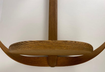 Mid Century Scandinavian Teak Wall Shelf — detail 9