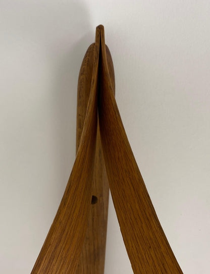 Mid Century Scandinavian Teak Wall Shelf — detail 8