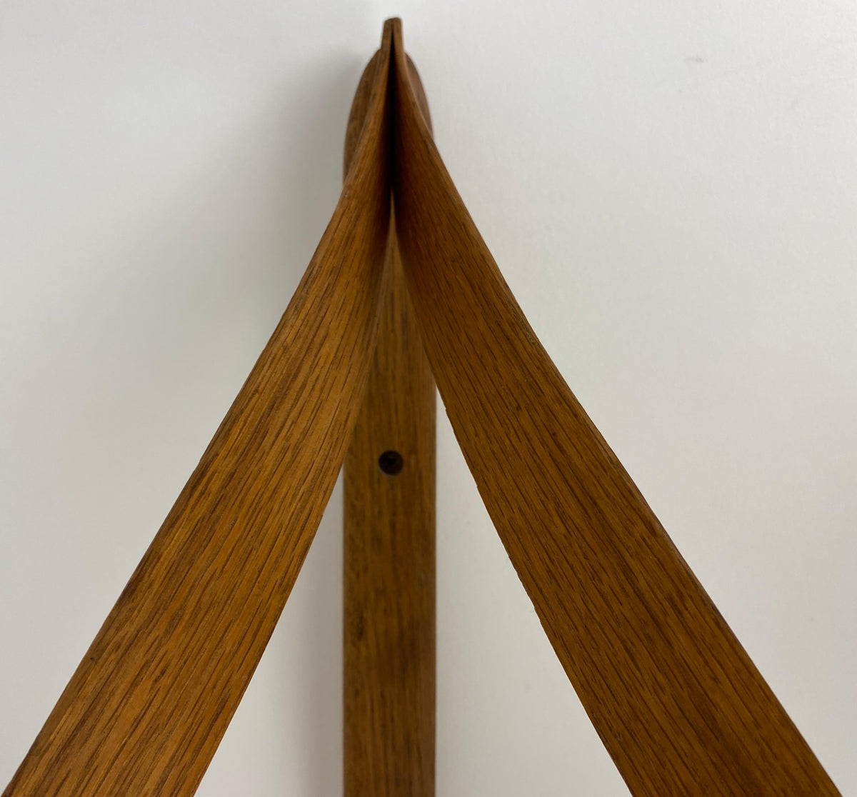 Mid Century Scandinavian Teak Wall Shelf — detail 6